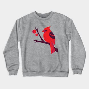 Winter Cardinal Crewneck Sweatshirt